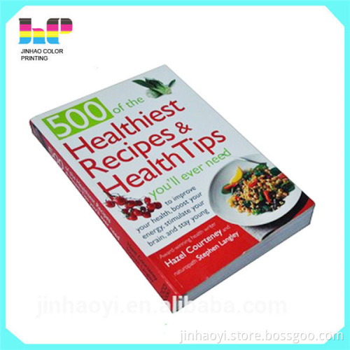 Competitive price soft cover book printing with perfect binding